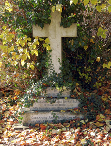 Gravestone of Salusbury Gillies Payne October 2009